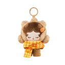 POP MART-POP BEAN Fluffy & Cozy Series-Plush Pendant Blind Box - SKULLPANDA Snug Scarf