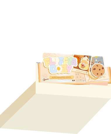 Over＄49 Gift - BOBO & COCO A Little Store Series Sticker - POP