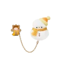 POP MART-POP BEAN Fluffy & Cozy Series-Fridge Magnet Blind Box - SKULLPANDA Snug Scarf