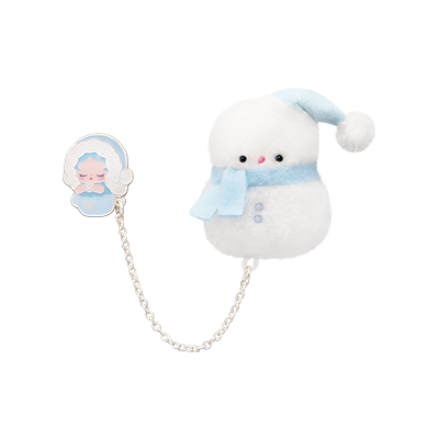 SKULLPANDA Fuzzy Snowman (Secret)