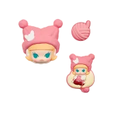 POP MART-POP BEAN Fluffy & Cozy Series-Decorative Charm Blind Box - MOLLY Snug Knit Hat