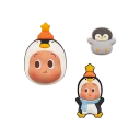 POP MART-POP BEAN Fluffy & Cozy Series-Decorative Charm Blind Box - Twinkle Twinkle Cozy Penguin