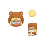 POP MART-POP BEAN Fluffy & Cozy Series-Decorative Charm Blind Box - CRYBABY Fuzzy Bear