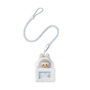 POP MART-POP BEAN Fluffy & Cozy Series-Card Holder Pendant Blind Box - LABUBU Toasty Snow Baby
