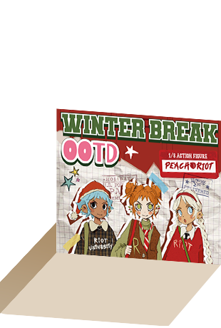 POP NOW:Peach Riot Winter Break OOTD シリーズ1/8アクション