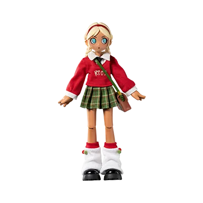 POPMART　Peach　Riot　WINTER　BREAK　Poppy POP NOW:Peach Riot Winter Break OOTD シリーズ1/8アクション