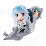 POP MART-Evangelion - Colección Pilotos Figuras - REI (versión cabello largo) (Secreto)