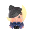 POP MART-CRYBABY CRYING TO THE MOON-SITTING SERIES FIGURES - The Half Moon-Mini