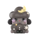 POP MART-CRYBABY CRYING TO THE MOON-SITTING SERIES FIGURES - The Night Sky-Mini