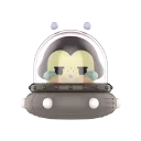 POP MART-CRYBABY CRYING TO THE MOON-SITTING SERIES FIGURES - The Moon Traveler-Mini