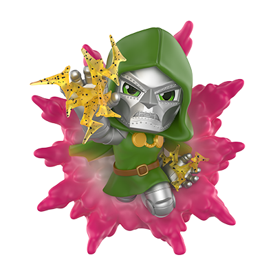 Doctor Doom Wielding Magic