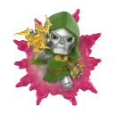 POP MART-Marvel Across the Infinite Series Figures - Doctor Doom Wielding Magic