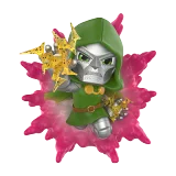 POP MART-Marvel Across the Infinite Series Figures - Doctor Doom Wielding Magic