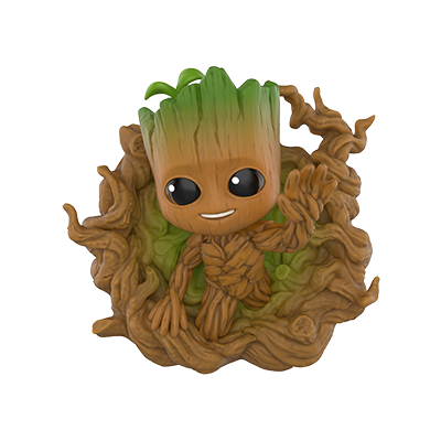 Groot's Heroic Leap