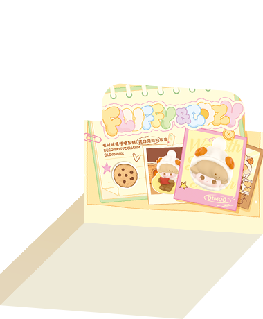 POP NOW:POP BEAN Fluffy & Cozy シリーズデコレーションチャーム