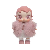 POP MART-Baby Molly Colección"Outfits de Invierno"Colgantes de VINIPOPS en Cajas Misteriosas - Mejillas Rosadas