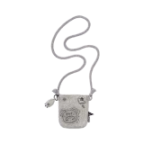 POP MART-HIRONO -Colección "Bitácoras de Viaje" Mini Bolsos en Cajas Misteriosas - Grava Gris