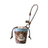 POP MART-Molly Colección"Outfits de Invierno" Mini Bolsos en Cajas Misteriosas - Pelusa suave de conejo