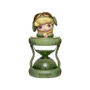 POP MART-DIMOO Memories We Hold Series-Glowing Hourglass Crystal Ball Blind Box - Cosmic Dream
