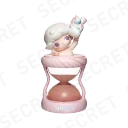 POP MART-DIMOO Memories We Hold Series-Glowing Hourglass Crystal Ball Blind Box - The Goodbye I Cannot Say (Secret)