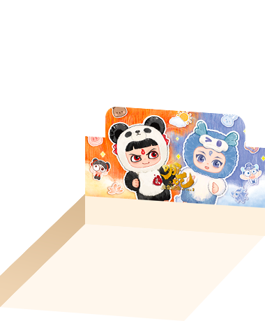 POP NOW:NeZha 2 Dress Up Party Series Vinyl Plush Doll Pendant