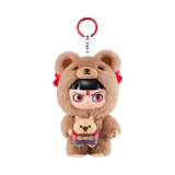 POP MART-NeZha 2 - Colección"Fiesta de Disfraces"Colgantes de VINIPOPS en Cajas Misteriosas - Edición Oso Pardo de Nezha
