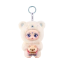 POP MART-NeZha 2 Dress Up Party Series Vinyl Plush Doll Pendant - Ao Bing's Polar Bear Edition