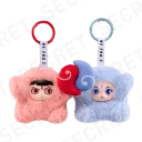 POP MART-NeZha 2 Dress Up Party Series Vinyl Plush Doll Pendant - Lotus Root Starch Doll (Secret)