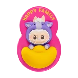 POP MART-[Venta Relámpago] Colección"Caballos a Todo Motor"Imanes de Refri en Cajas Misteriosas - Familia Feliz