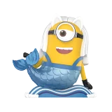 POP MART-Minions Bello World Series Figures - Merlion Stuart