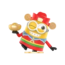 POP MART-Minions Bello World Series Figures - Good Fortune Bob