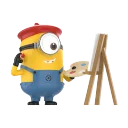 POP MART-Minions Bello World Series Figures - Parisian Artist Stuart