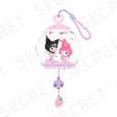 POP MART-Hello Kitty and Friends Sweet Dream Bubble House Series Scene Sets - My Melody & Kuromi（Secret）