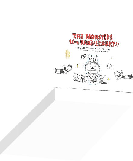 POP MART カードのみ　The monsters 10周年　Spooky POP NOW:THE MONSTERS 10th Anniversary Series Mini Cup - POP MART