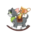 POP MART-Tom and Jerry: Funfair Series Figures - Jerry's Tom Rocking Horse