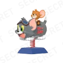 POP MART-Tom and Jerry: Funfair Series Figures - Jerry's Tom Kiddie Ride（Secret）