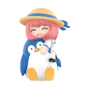 POP MART-SPY × FAMILY Daily Life Series Figures - Anya Forger - Gift Penguin