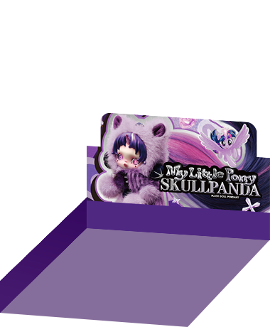 POP NOW:SKULLPANDA × My Little Pony Series Plush Doll Pendant