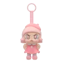 POP MART-Angry Molly - Colección"Explosión Emocional"Colgante de Peluche - Fuego del Amor