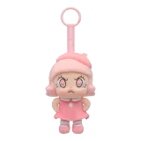 POP MART-Angry Molly - Colección"Explosión Emocional"Colgante de Peluche - Fuego del Amor