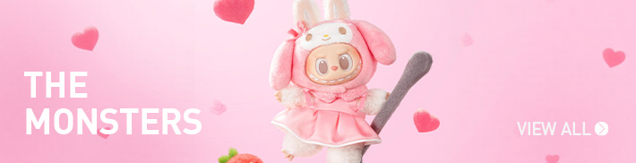 THE MONSTER PIN FOR LOVE シリーズ ぬいぐるみペンダント(N-Z) - POP