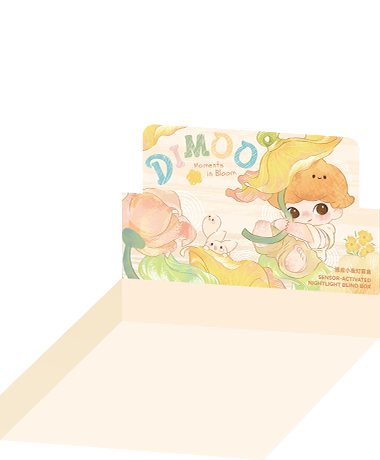 POP NOW:DIMOO Moments in Bloom Series - Sensor-activated