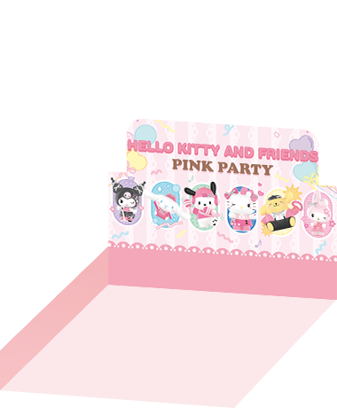 HELLO KITTY AND FRIENDS Pink Party Series Figures|POP MART US Official