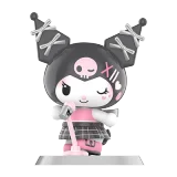 POP MART-HELLO KITTY AND FRIENDS Pink Party Series Figures - Kuromi