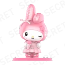 POP MART-HELLO KITTY AND FRIENDS Pink Party Series Figures - My Melody (Special Ver.)