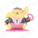 POP MART-HELLO KITTY AND FRIENDS Pink Party Series Figures - Pompompurin (Special Ver.)