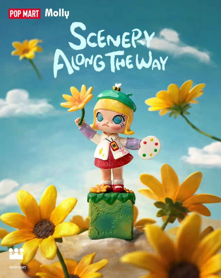 POPMART MOLLY BLOOMING - Édition Limitée Exclusive France - NEUF Sous Blister