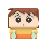 POP MART-Crayon Shinchan - Colección"POP CUBE-1"Figuras - Yoshinaga Sensei