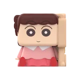 POP MART-Crayon Shinchan - Colección"POP CUBE-1"Figuras - Nene Sakurada