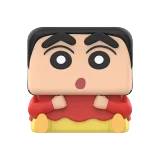 POP MART-Crayon Shinchan - Colección"POP CUBE-1"Figuras - Shinnosuke Nohara